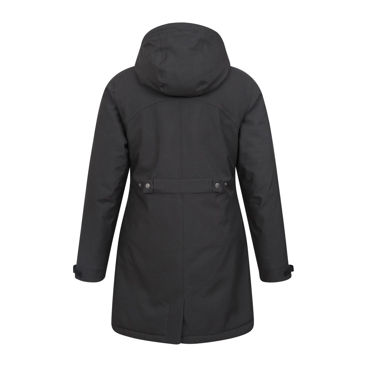 Wattierter wasserdichter Parka mit Kapuze