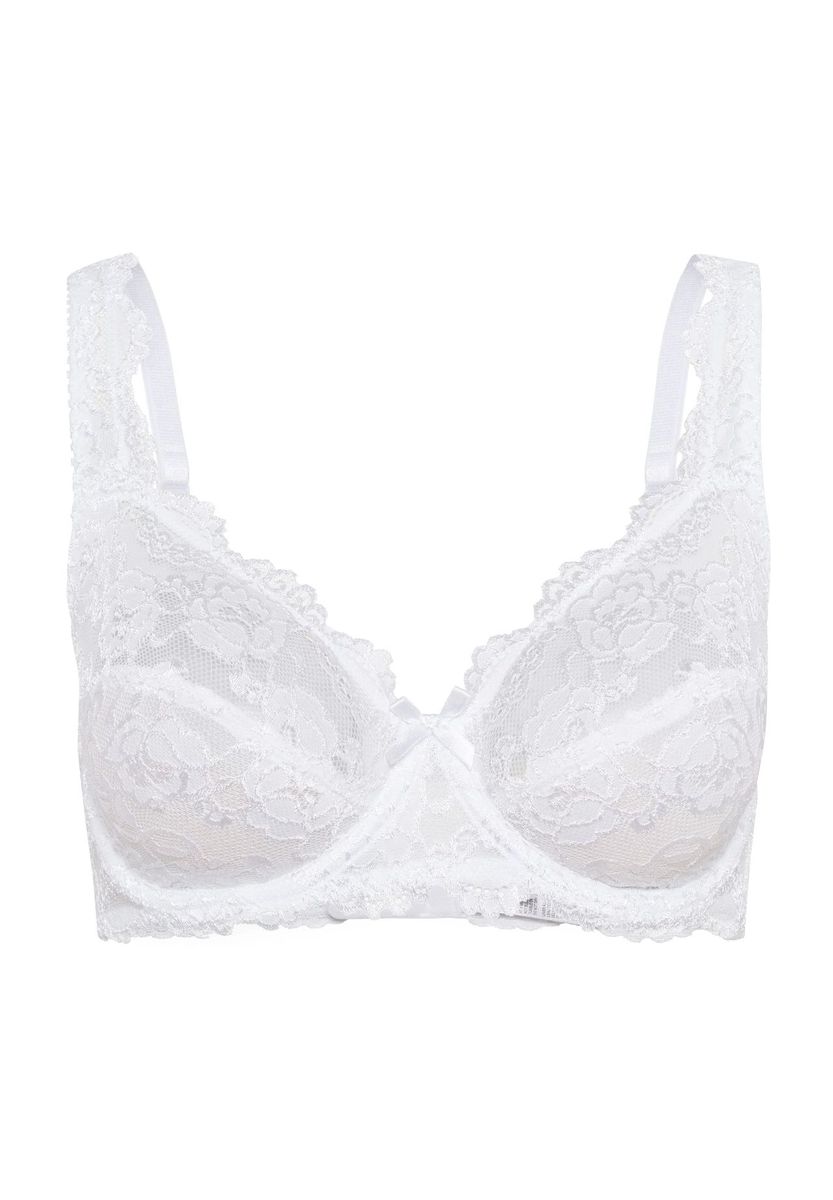 Bügel-BH mit Spitze und Schleifendetail