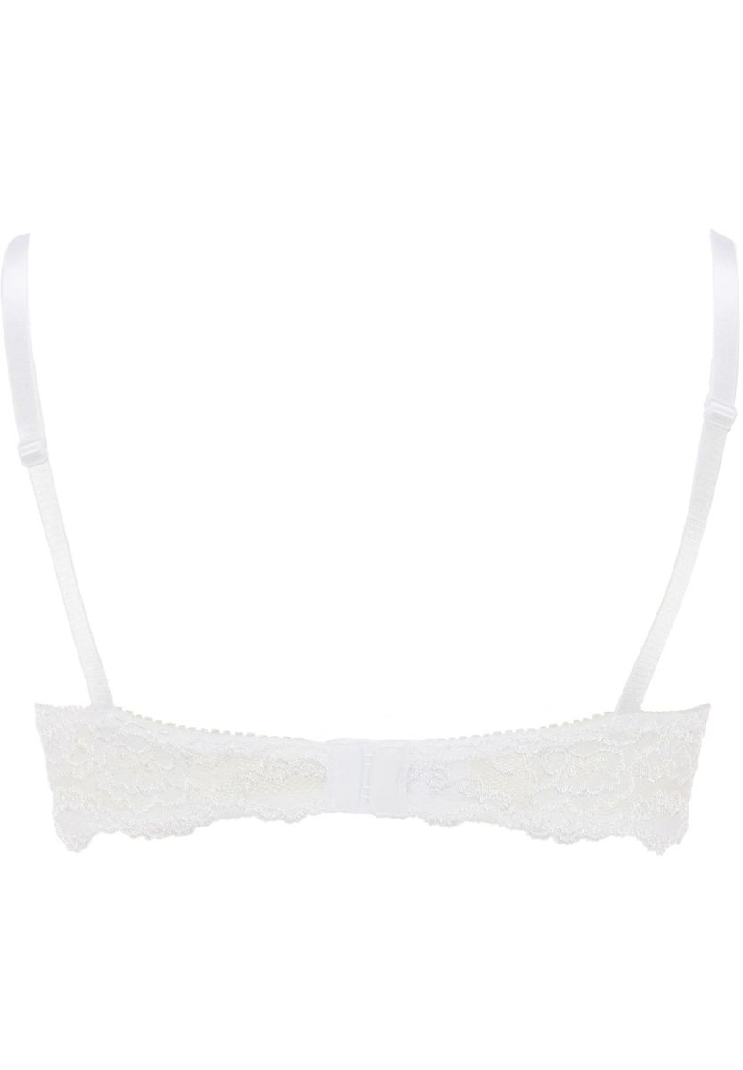 Bügel-BH mit Spitze und Schleifendetail