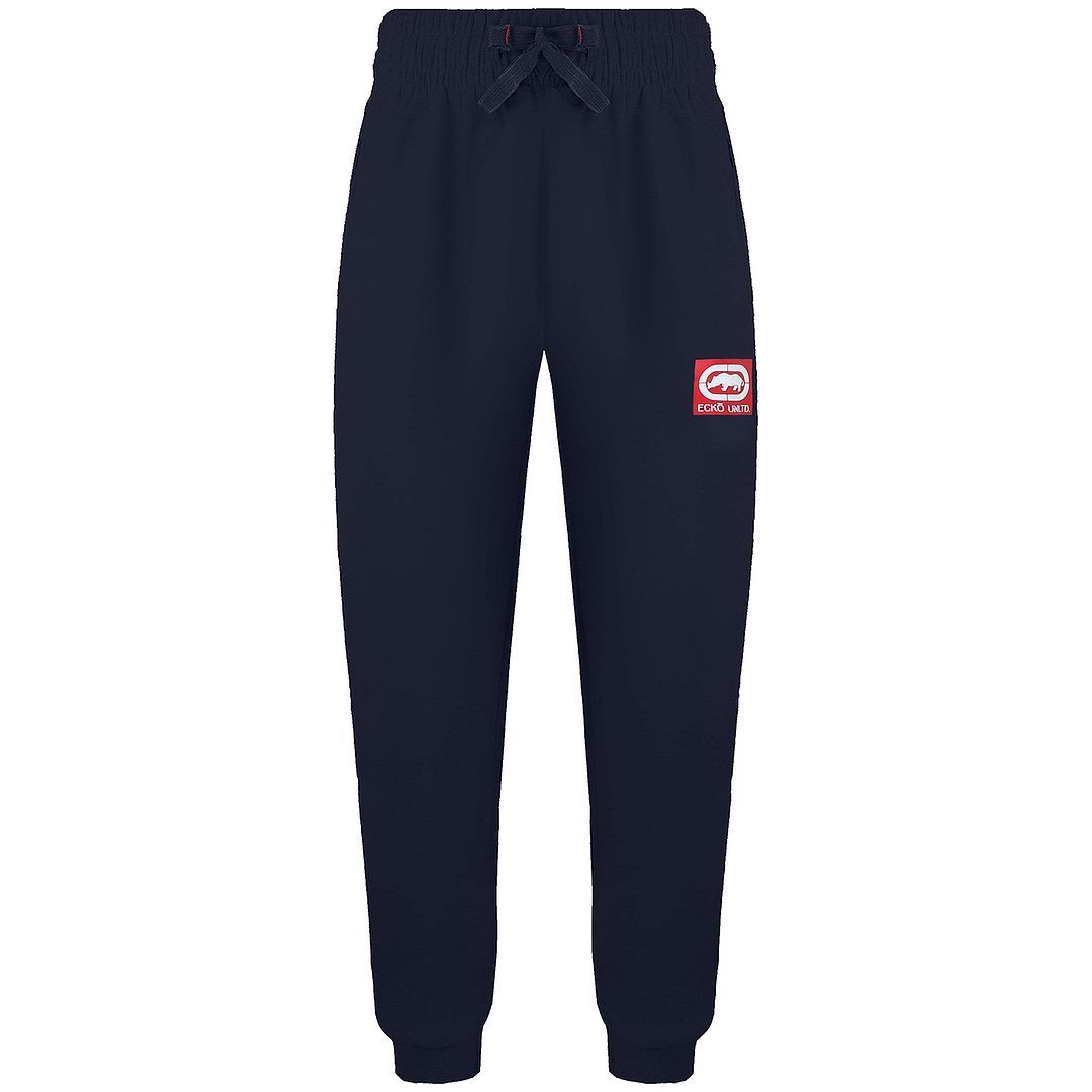 Herren Fleece-Jogginghose Marineblau