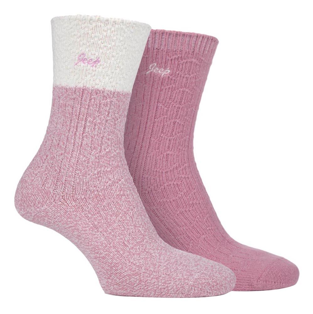 Jeep - 2er-Pack Damen Supersoft Wanderstiefel Socken