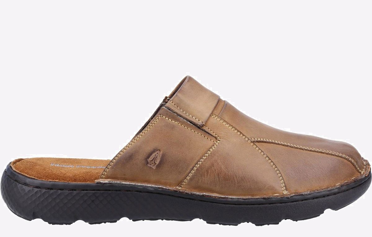 Hush Puppies Carson Mule Leder Sandale Herren
