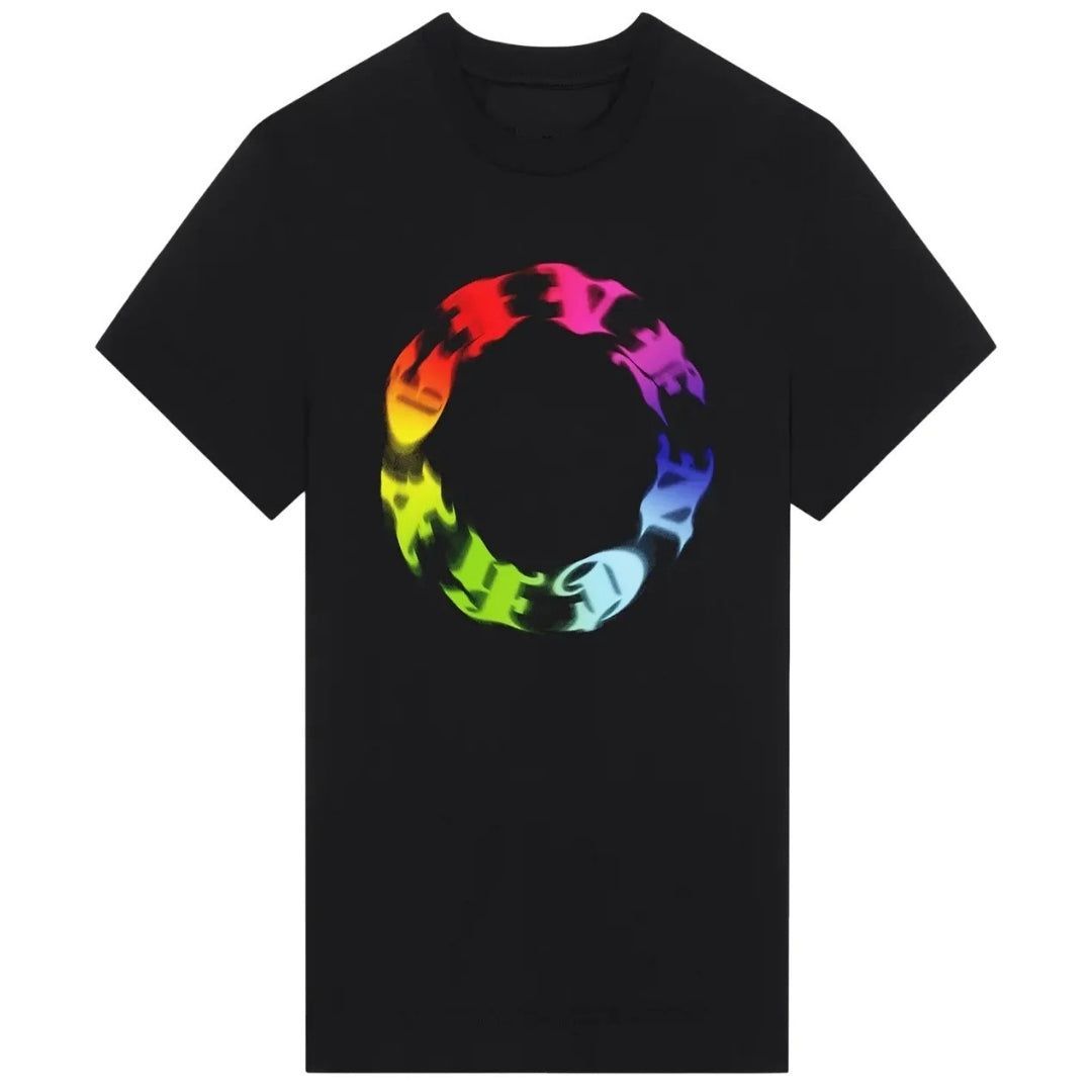 Übergroßes T-Shirt mit Kreislogo
