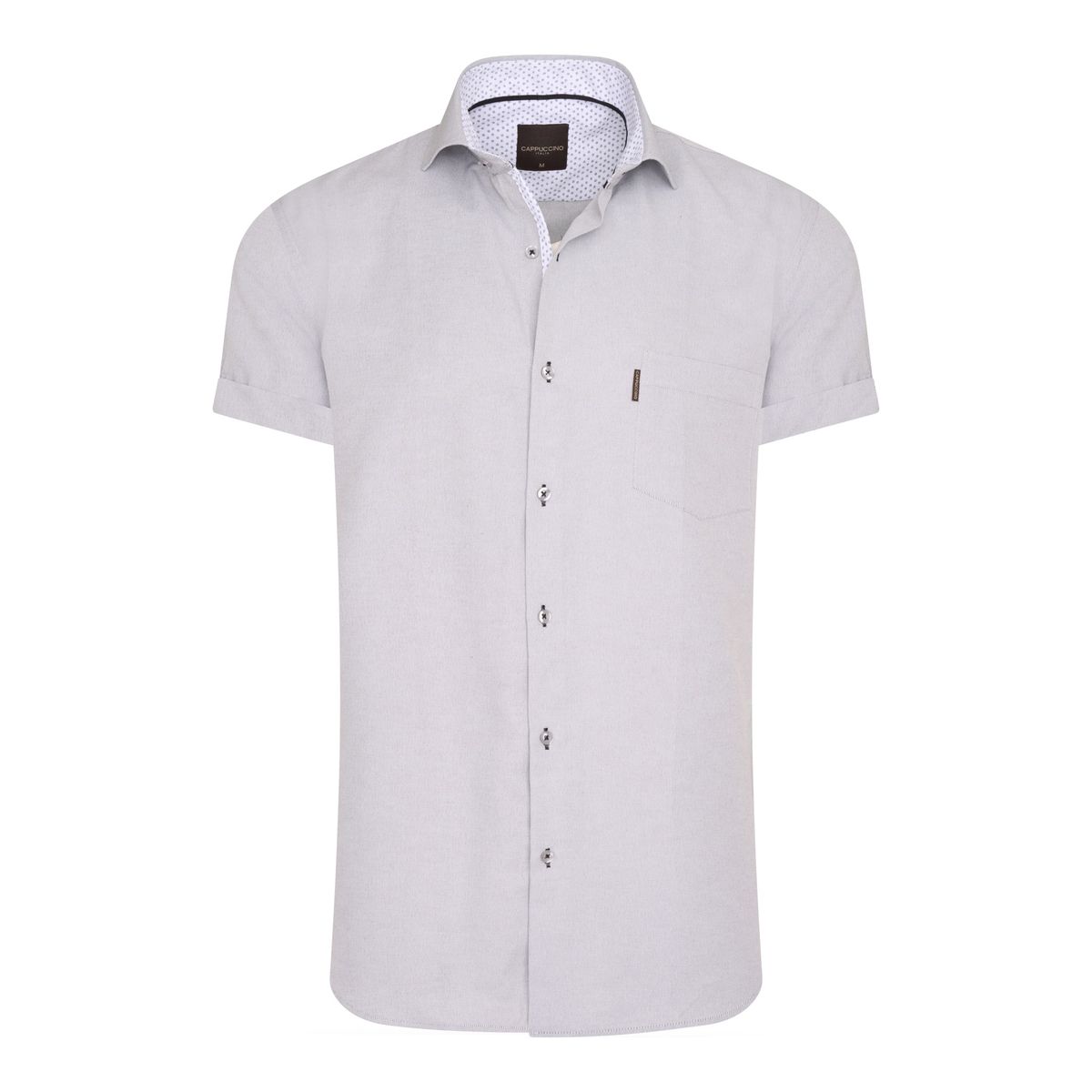 Herren Kurzarm Button-Down Hemd