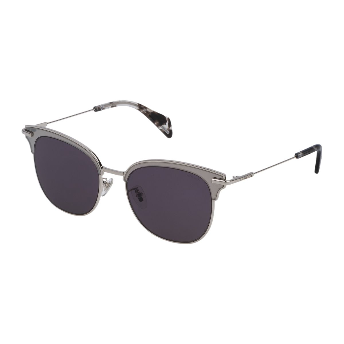 Runde Sonnenbrille mit Metallrahmen