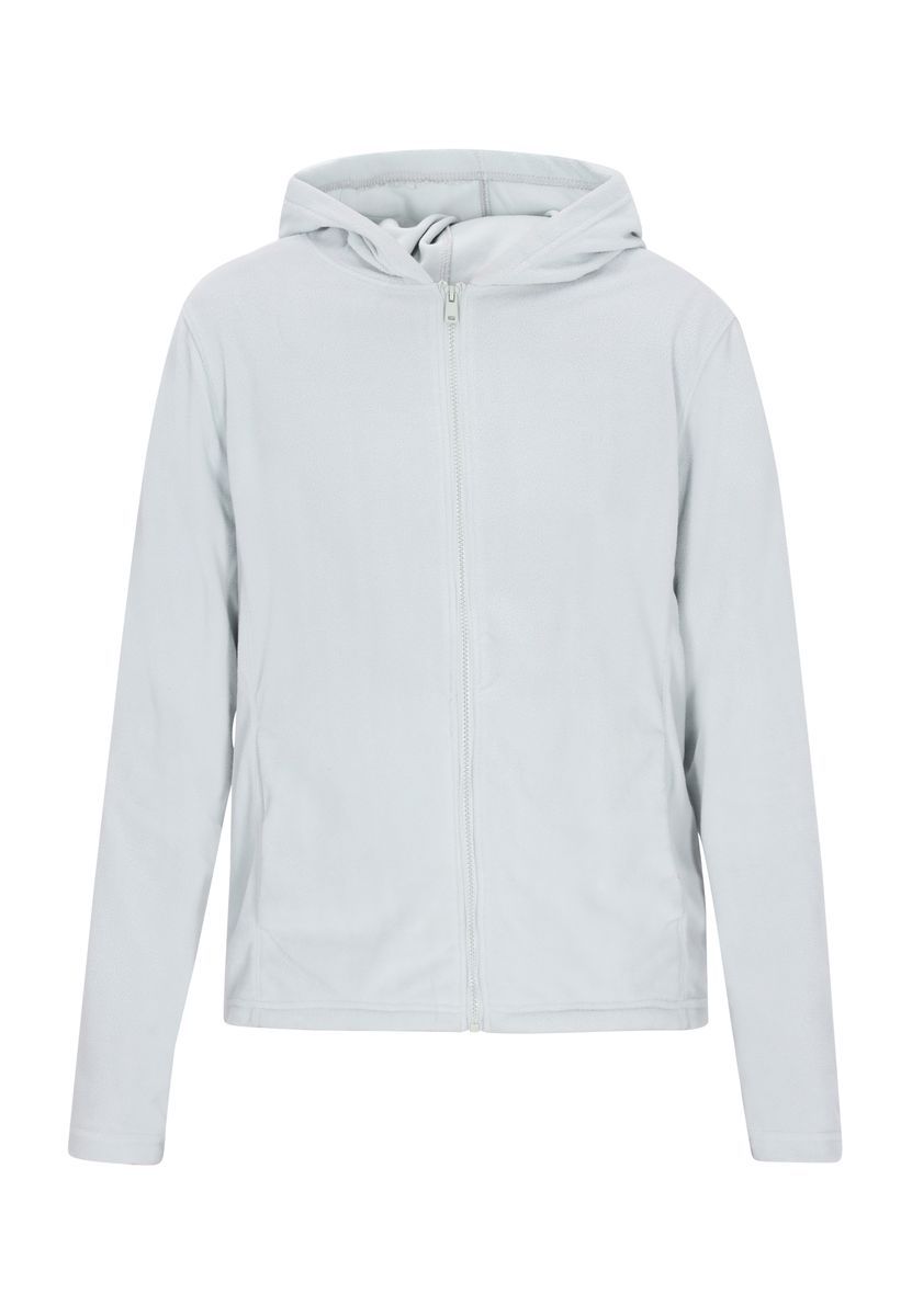 Herren Fleecejacke mit Reißverschluss und Kapuze