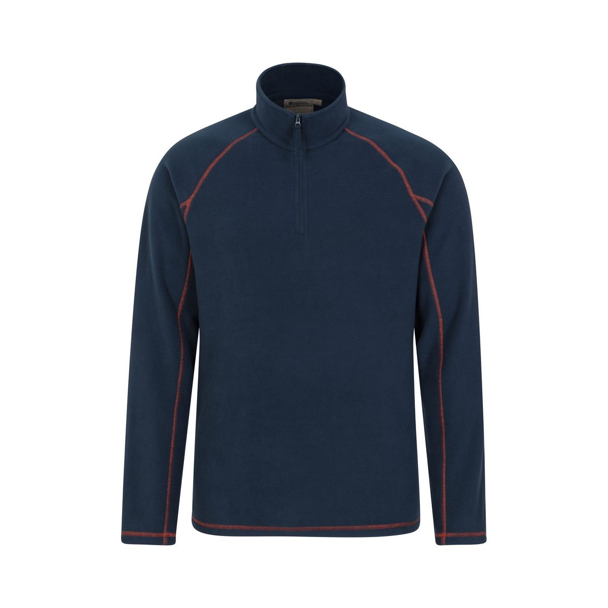 Herren Fleece-Top mit halbem Reißverschluss