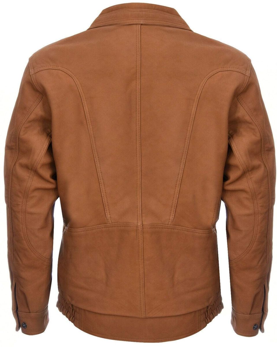 Maßgeschneiderte Nappa-Leder Blousonjacke