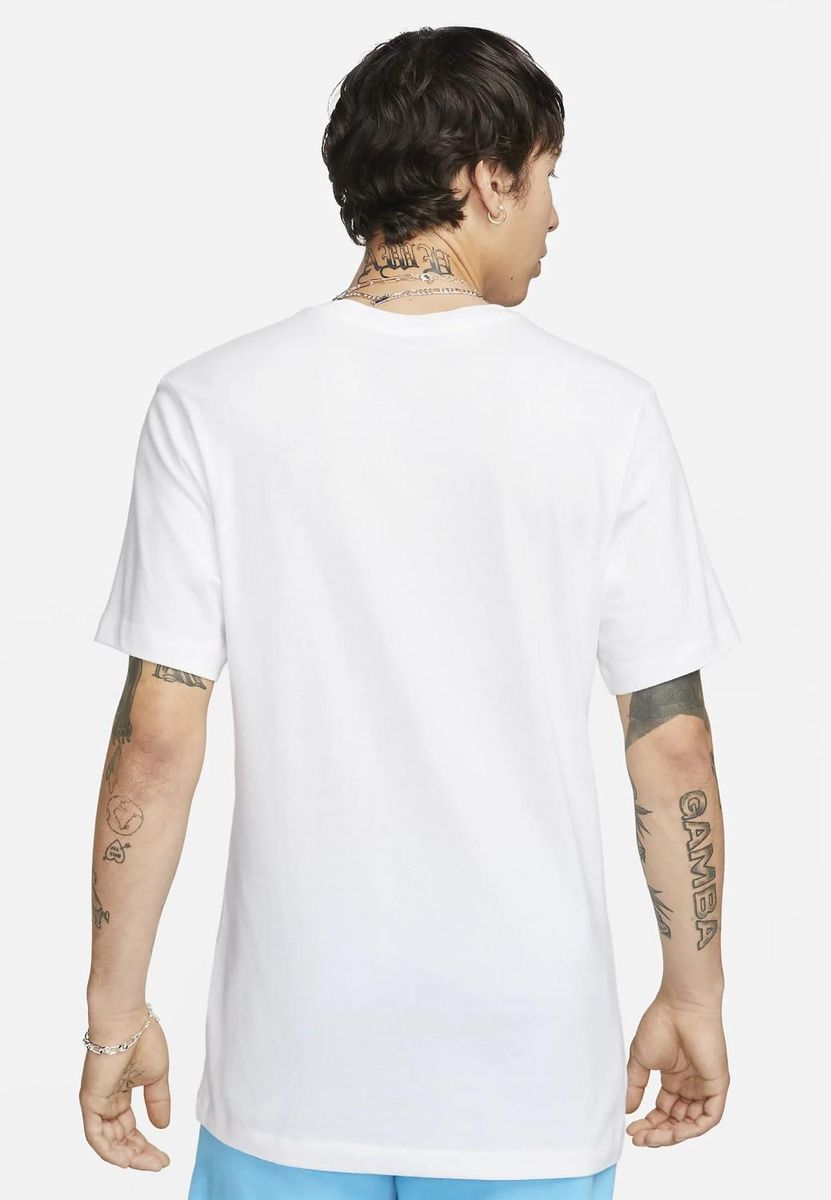 Baumwoll-T-Shirt mit Logo-Grafikprint