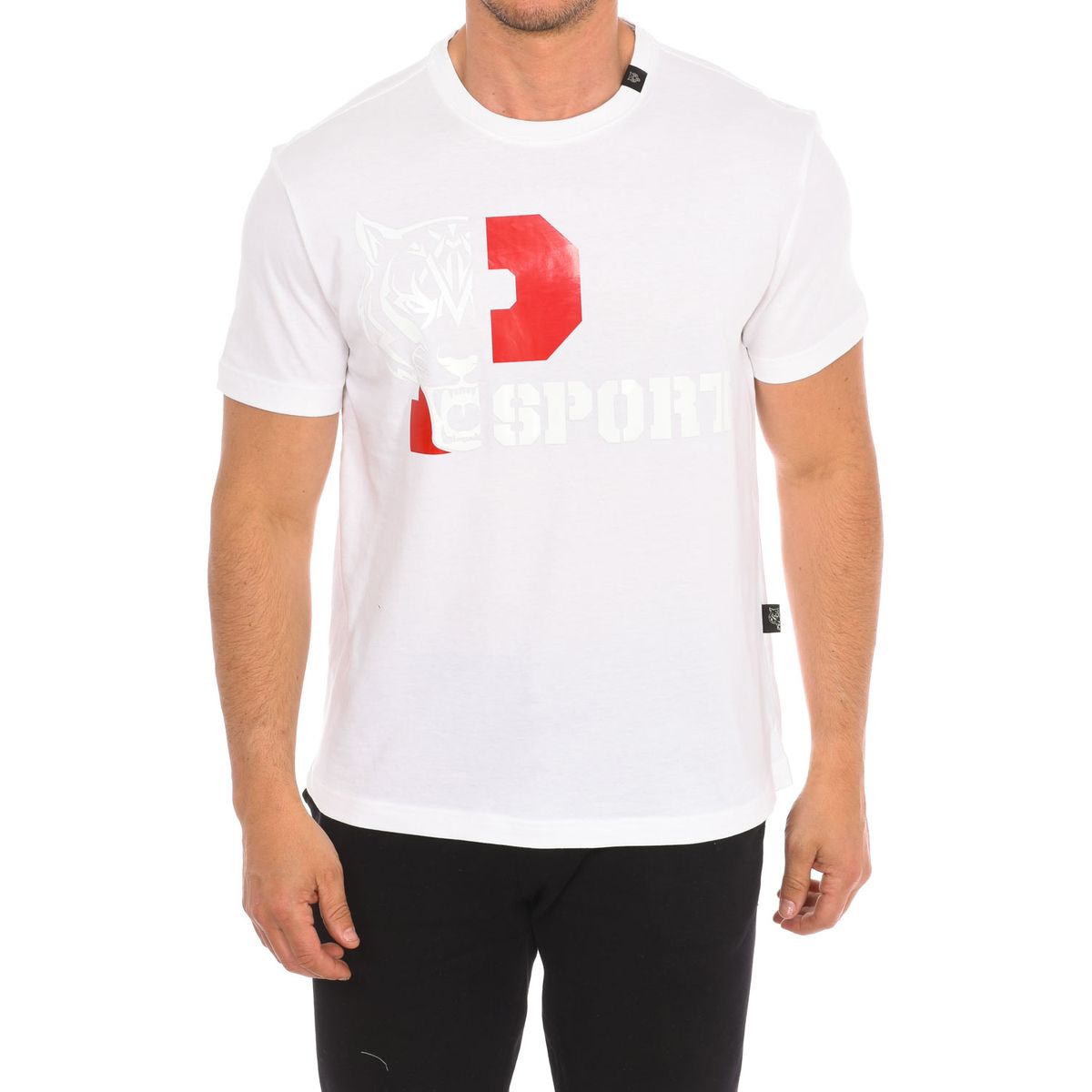 Herren Baumwoll T-Shirt mit Grafikprint
