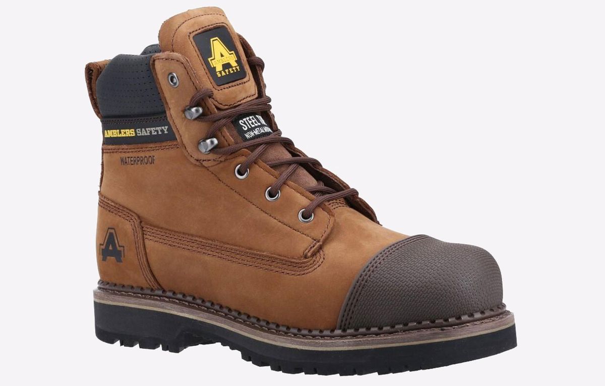 Wasserdichte Leder-Sicherheitsstiefel