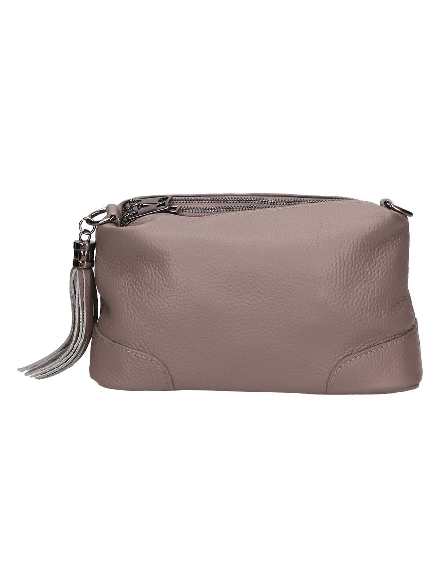 Leder Umhängetasche mit Quaste