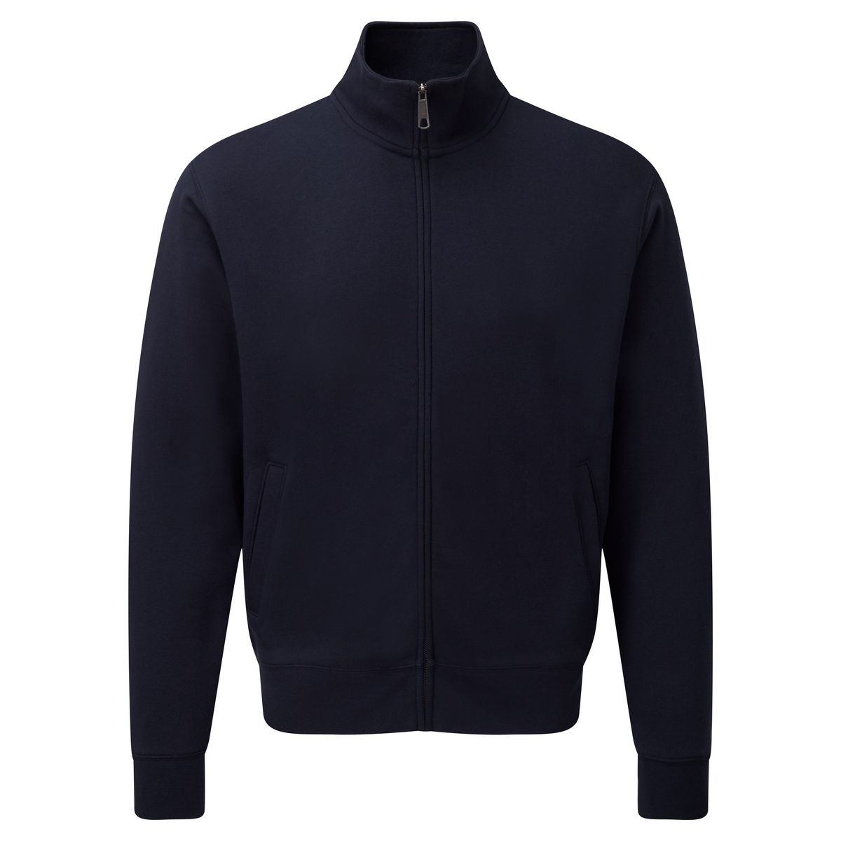 Klassische Trainingsjacke mit durchgehendem Reißverschluss
