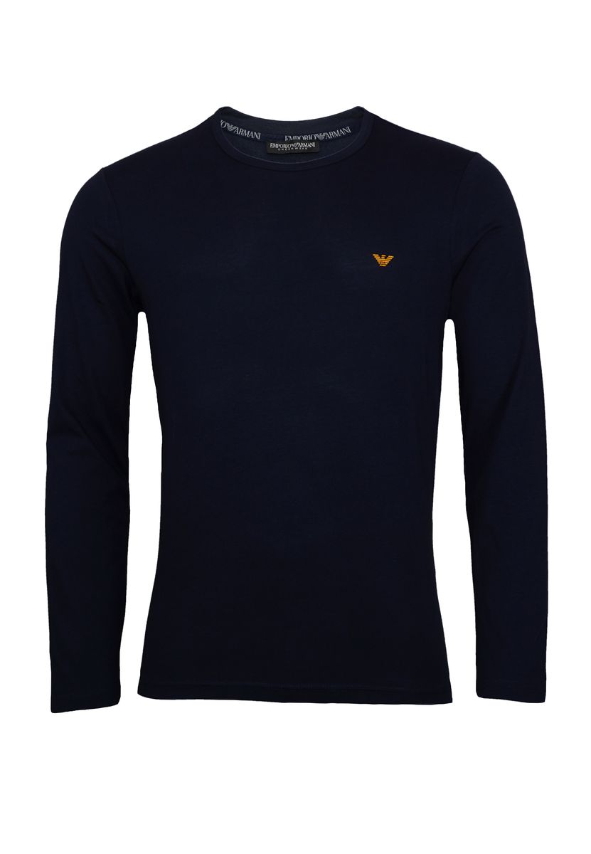 Herren Langarm Baumwoll T-Shirt