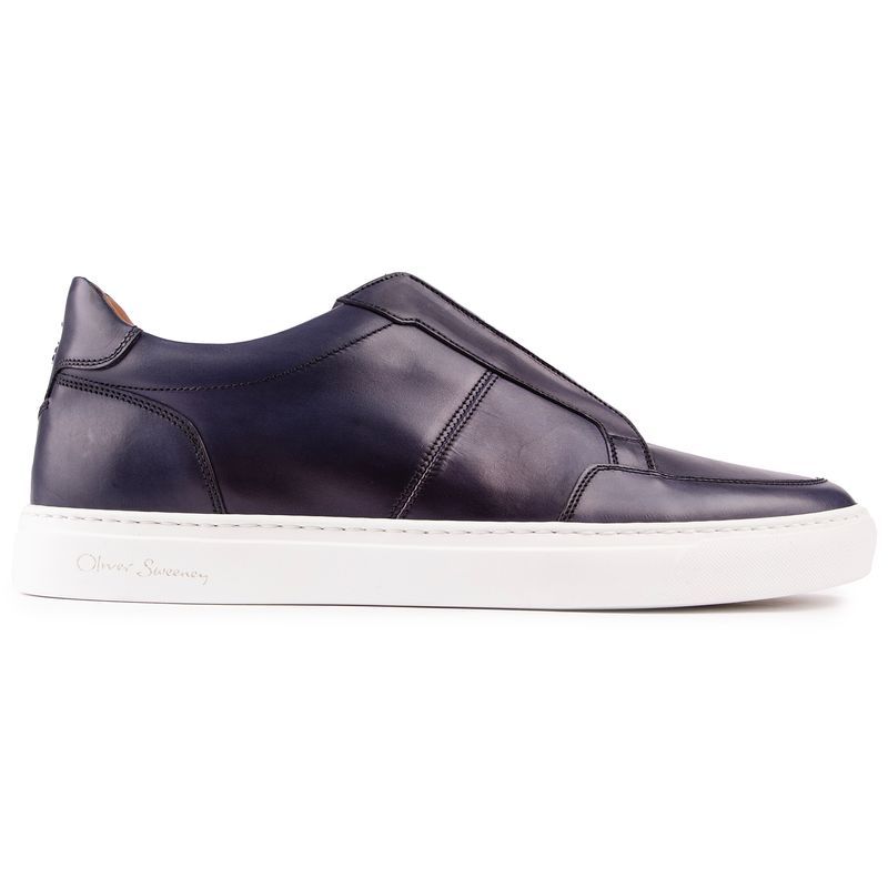 Eleganter Leder Slip-On Sneaker