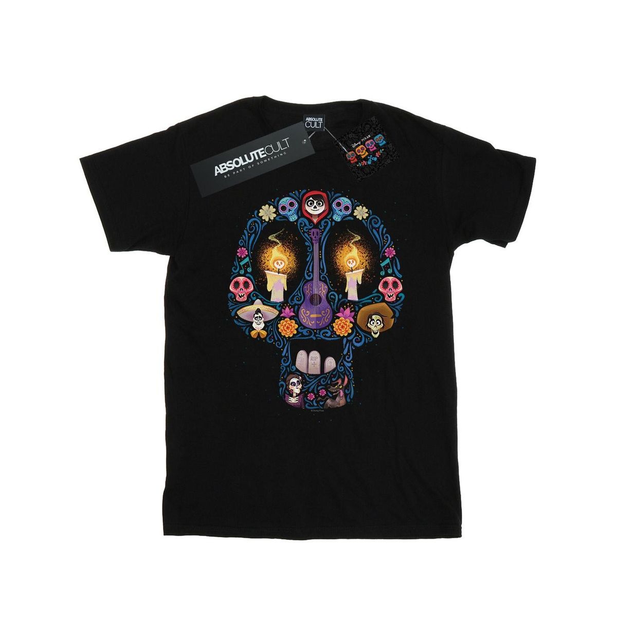 Disney Coco Totenkopf Grafik T-Shirt