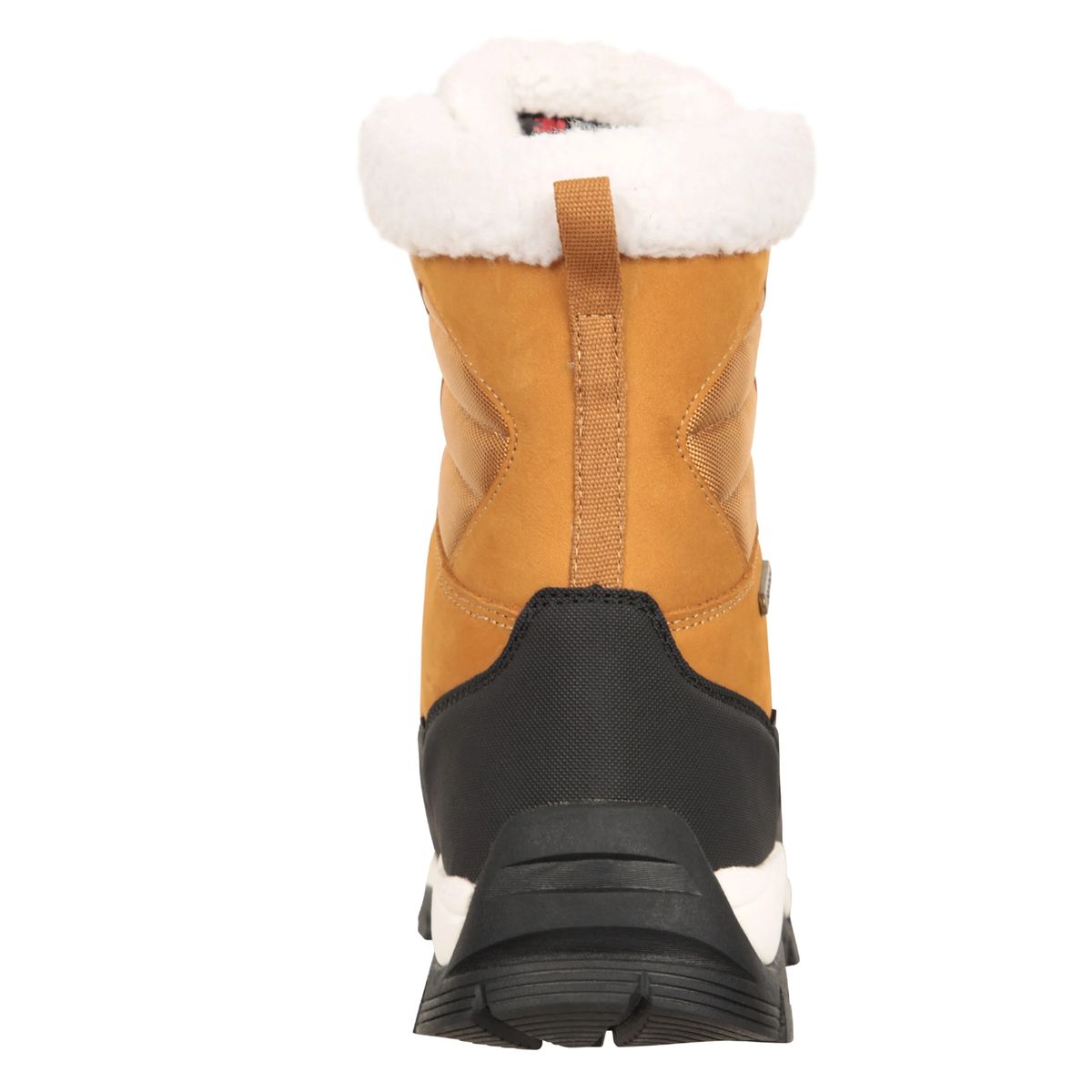 Wasserdichte isolierte Leder-Schneestiefel