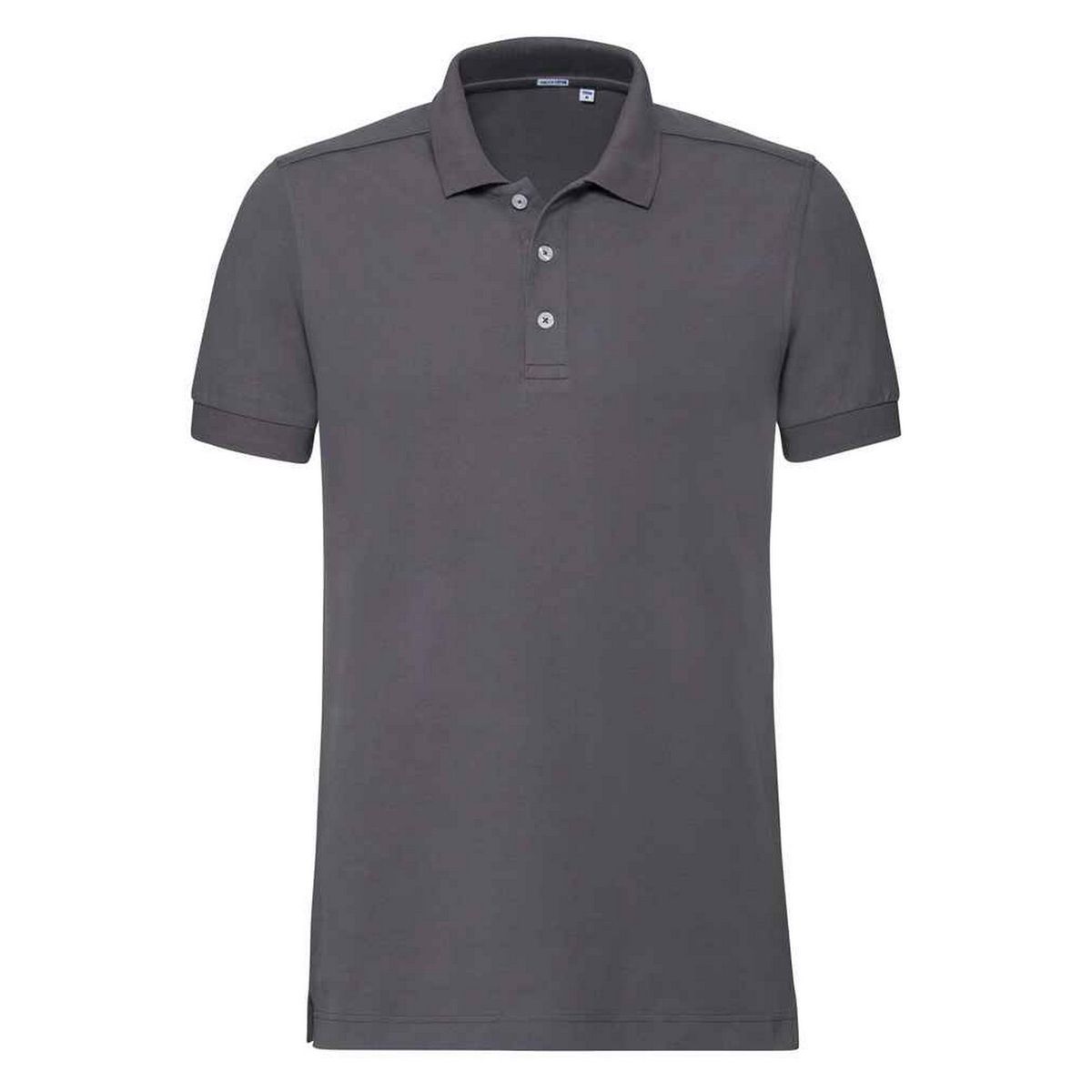 Herren Stretch-Piqué-Poloshirt mit schmaler Passform
