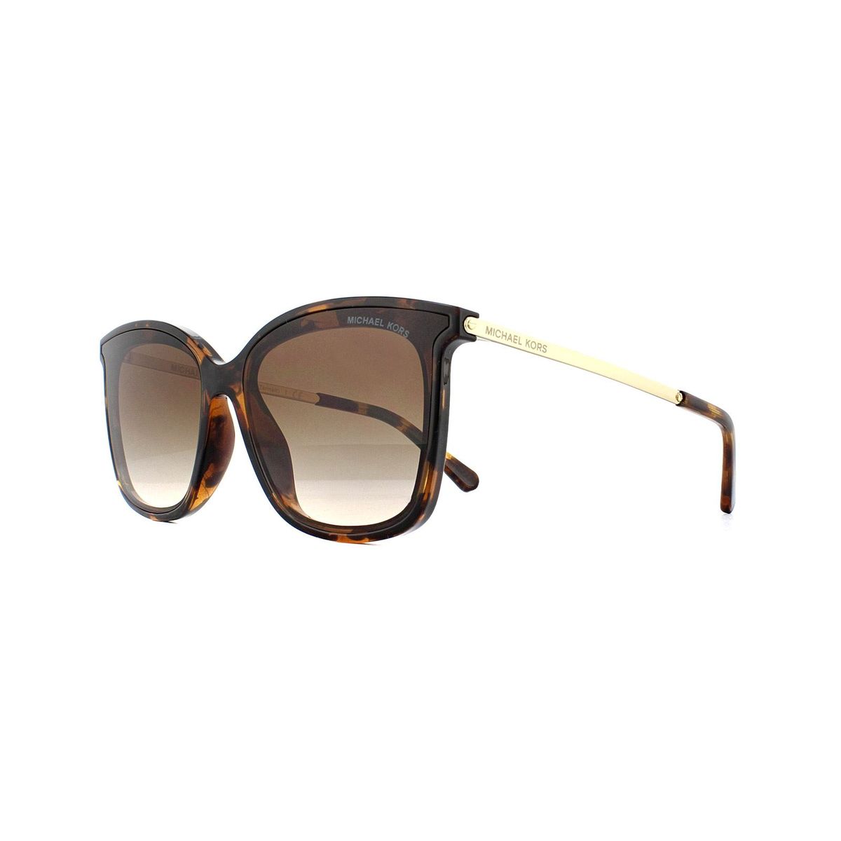 Moderne Quadratische Sonnenbrille in Hornoptik
