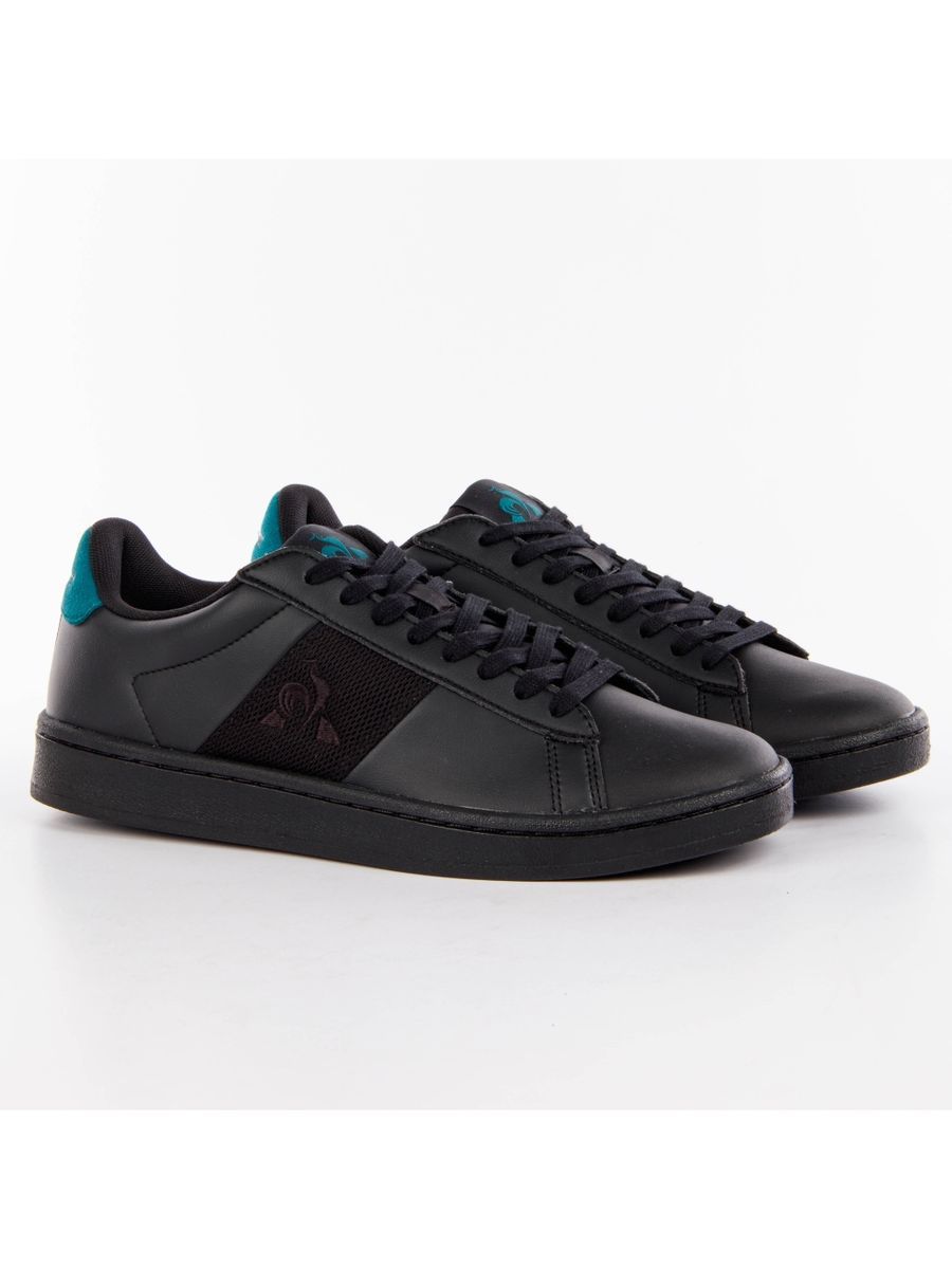 Klassischer Leder-Sneaker mit niedrigem Schaft