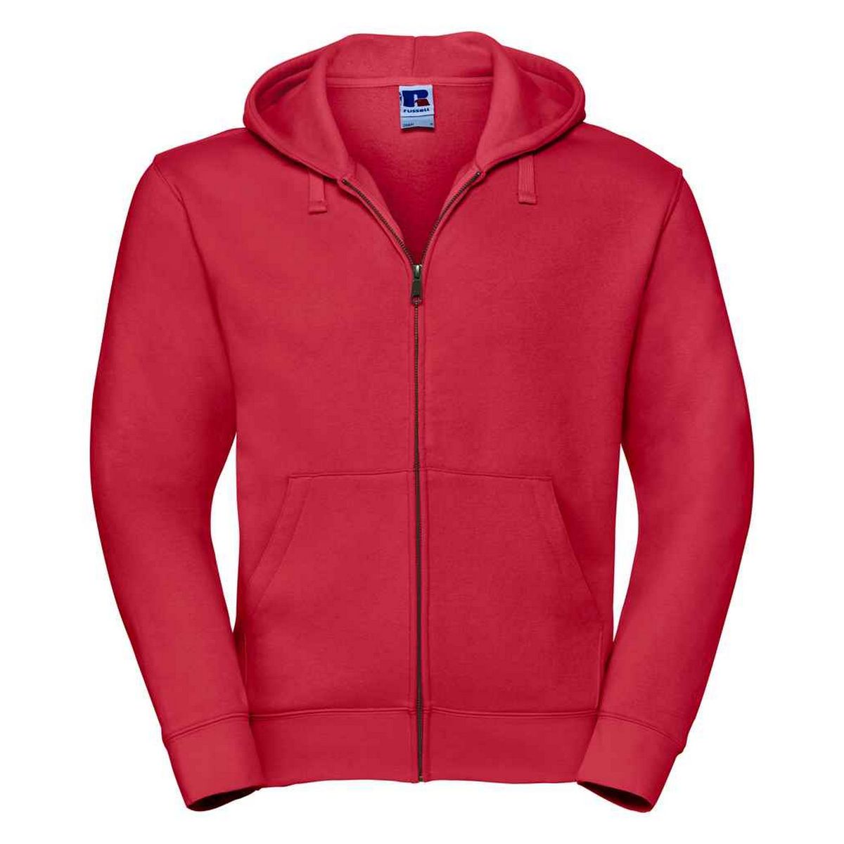 Klassische Fleece-Jacke mit durchgehendem Reißverschluss