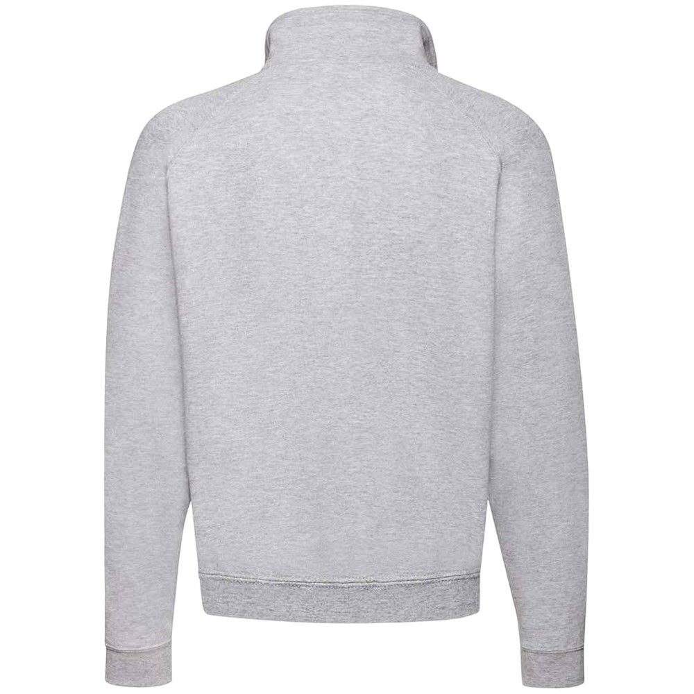 Klassisches Raglan-Sweatshirt mit Viertelreißverschluss