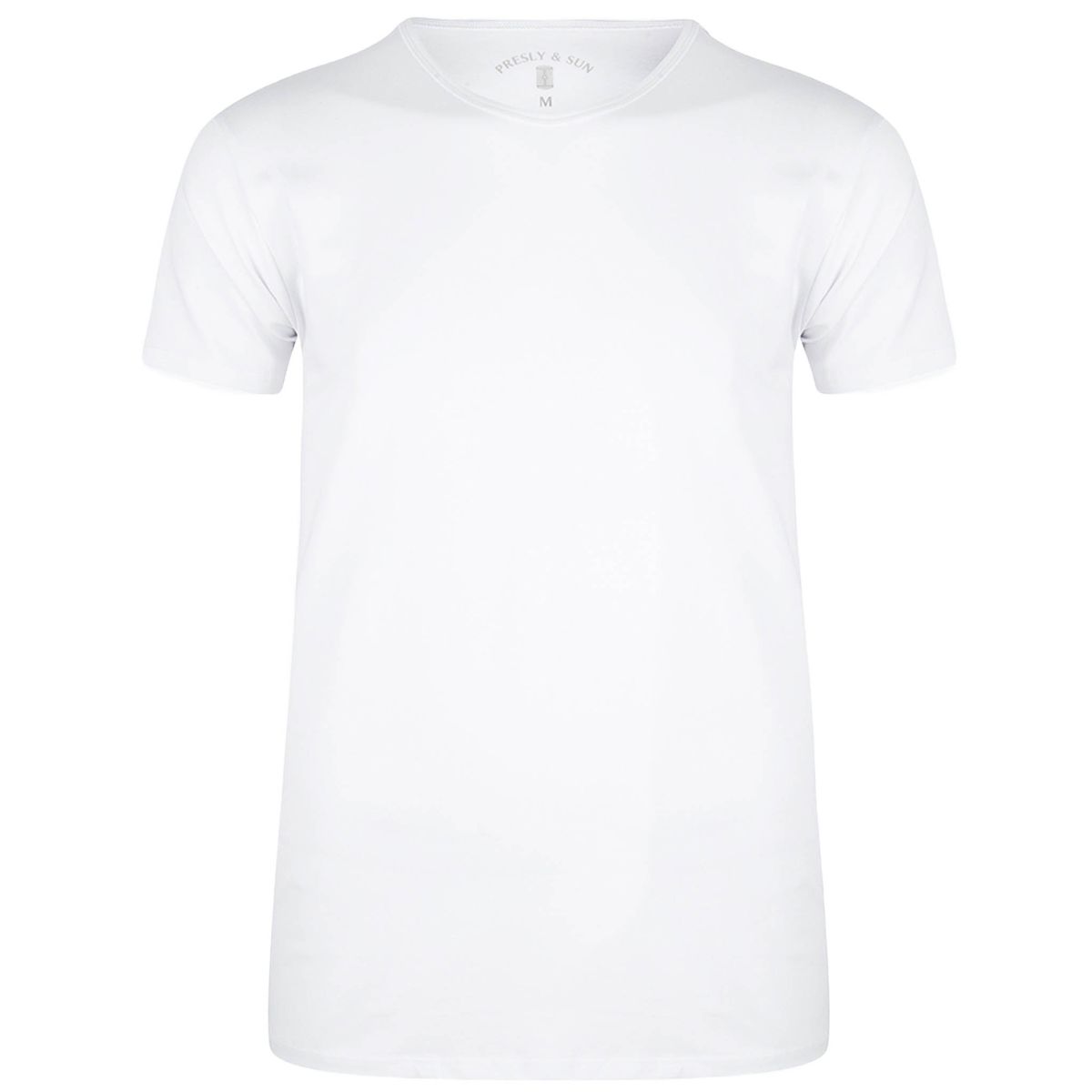 Klassisches Kurzarm-T-Shirt mit Rundhalsausschnitt