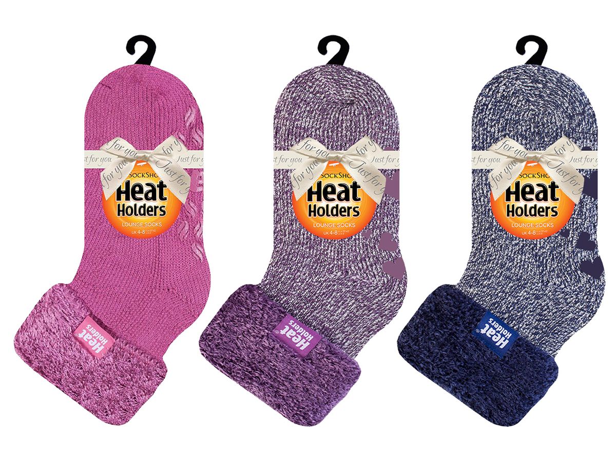 Flauschige Hausschuh-Socken mit Noppen