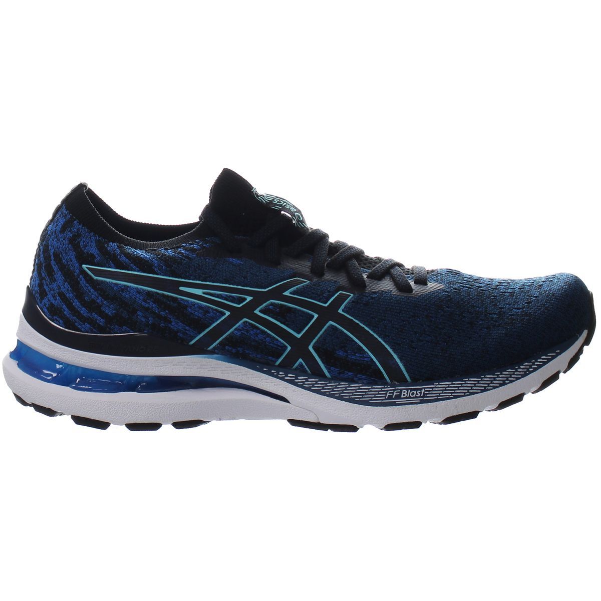 Blauer Stützender Laufschuh Trainer