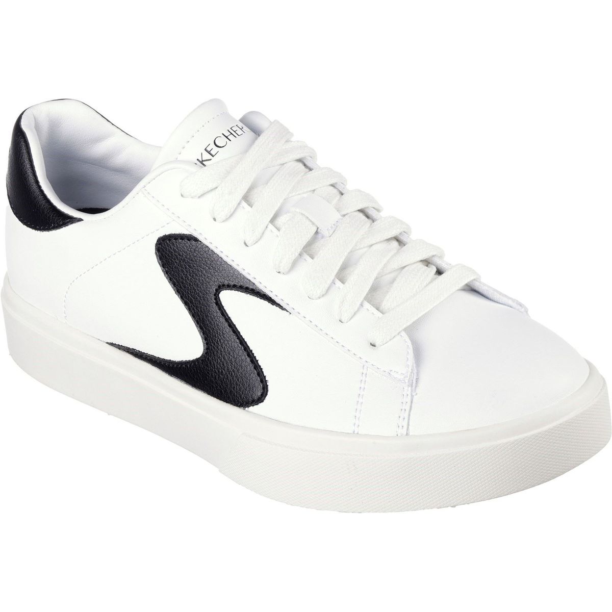 Skechers Eden LX - Beaming Glory Polyurethan Damen Weiß/Schwarz Turnschuhe