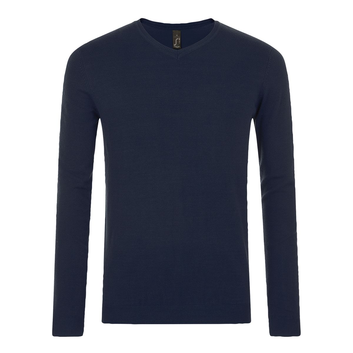 Klassischer V-Ausschnitt Strickpullover
