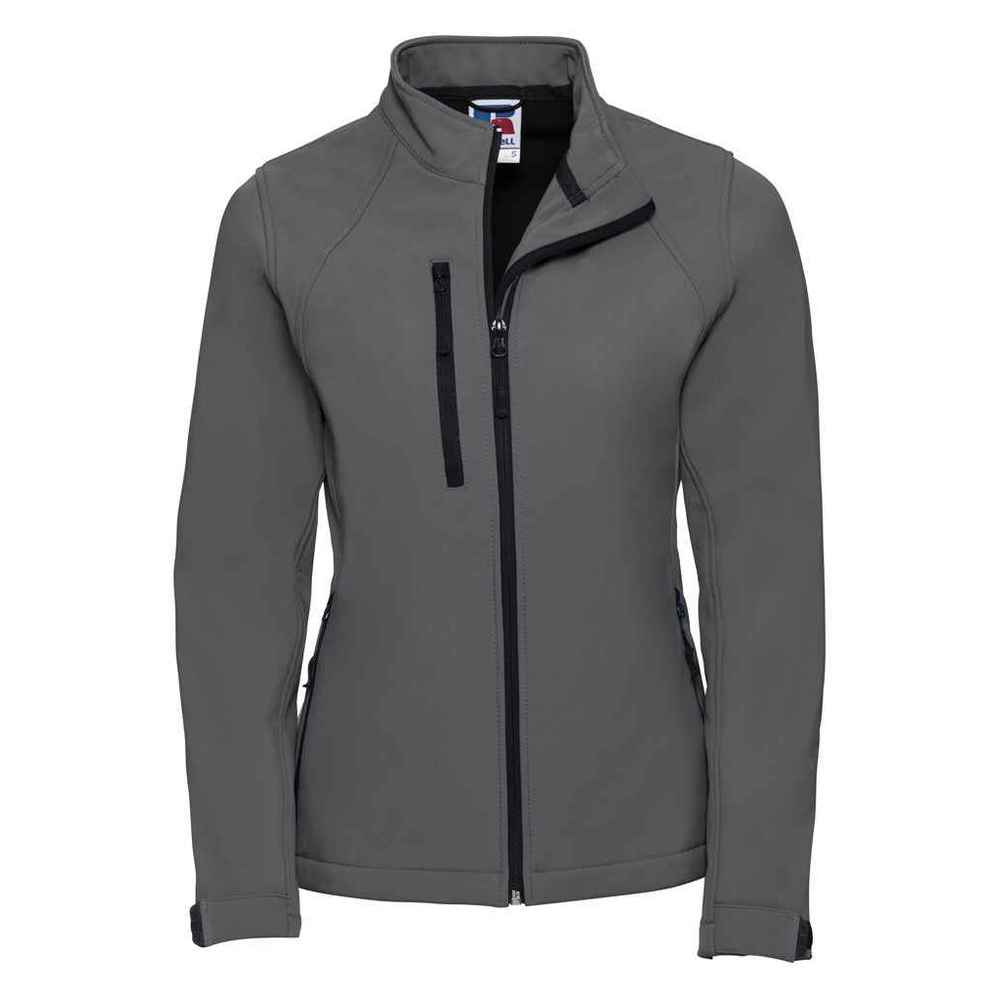 Russell - Softshelljacke 3 Lagen für Damen (Titanium-Grau)