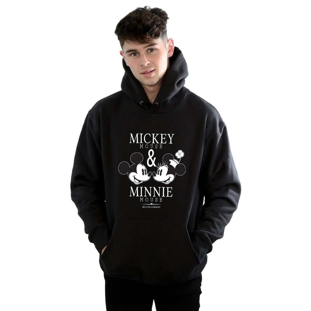Kapuzenpullover mit Micky-Maus-Grafik