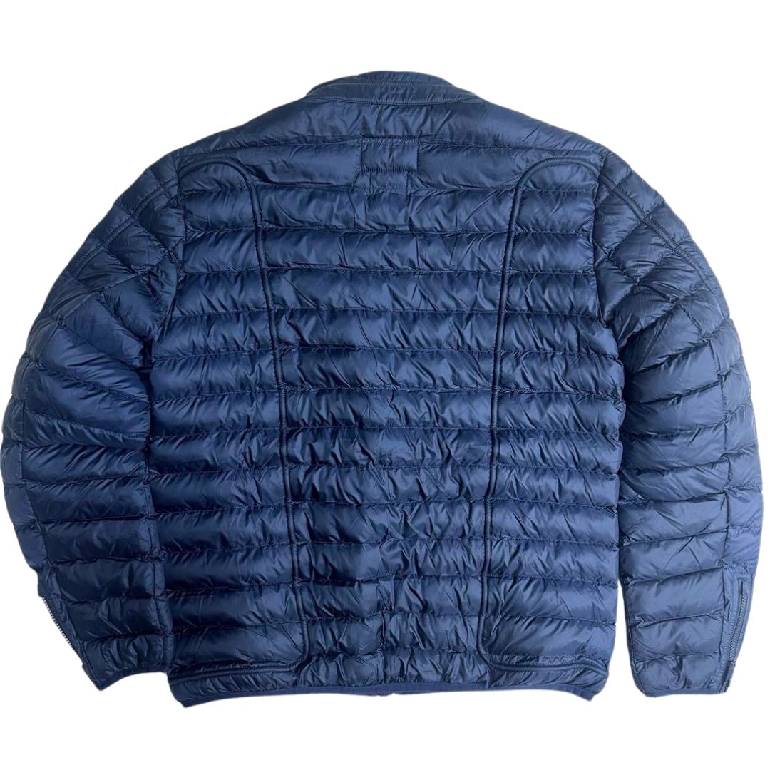 Leichte gesteppte wattierte Bikerjacke