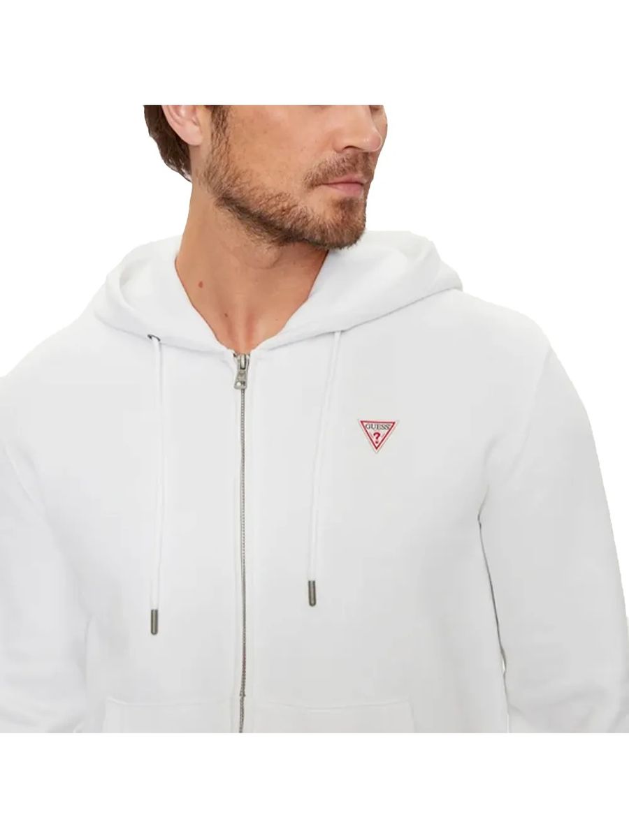 Klassisches Kapuzen-Sweatshirt mit Reißverschluss