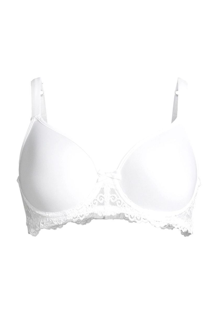 Bügel-BH mit Spitzenbesatz