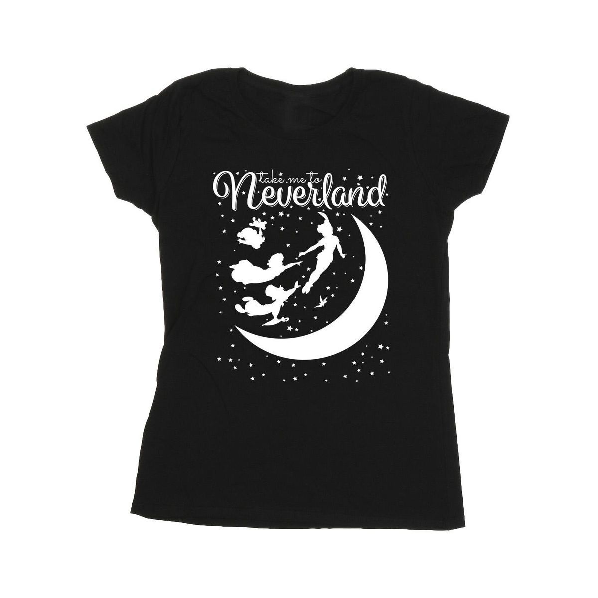 Verspieltes Nimmerland Grafik-T-Shirt