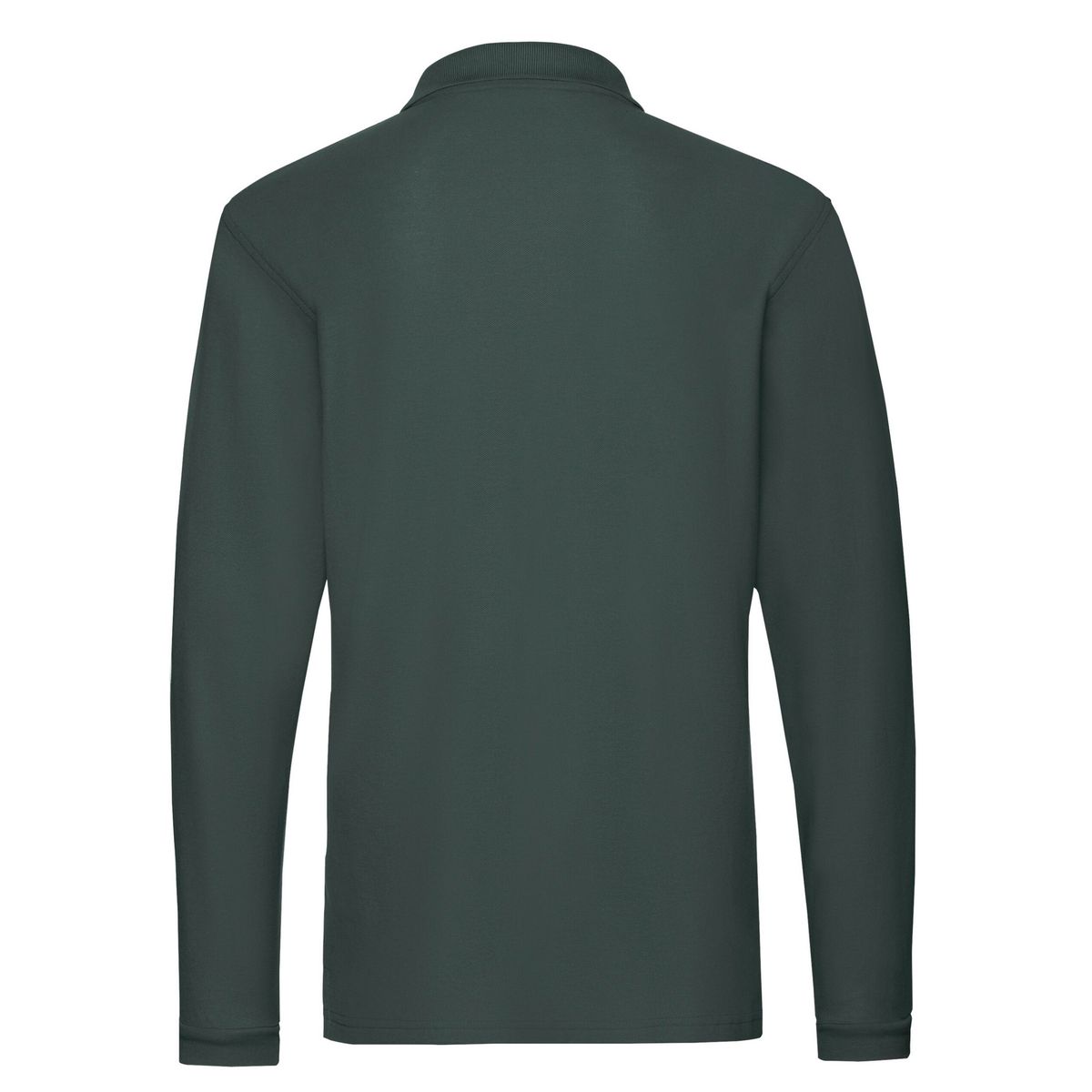 Premium Langarm-Piqué-Poloshirt