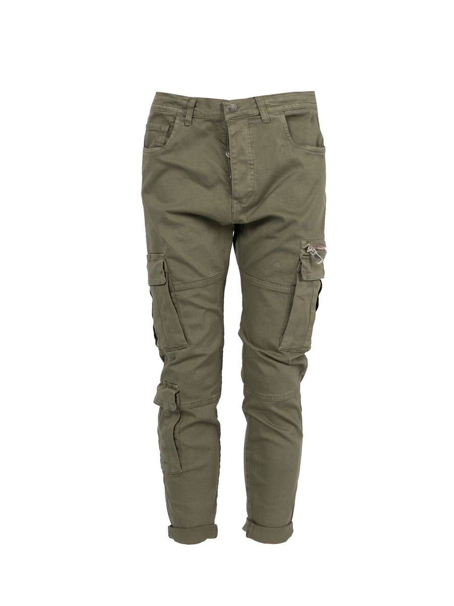 Herren Slim Fit Cargohose