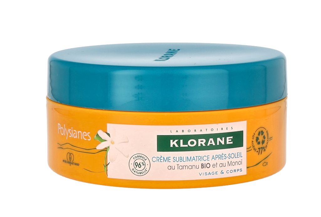 Klorane Polysianes After Sun Sublimating Cream.