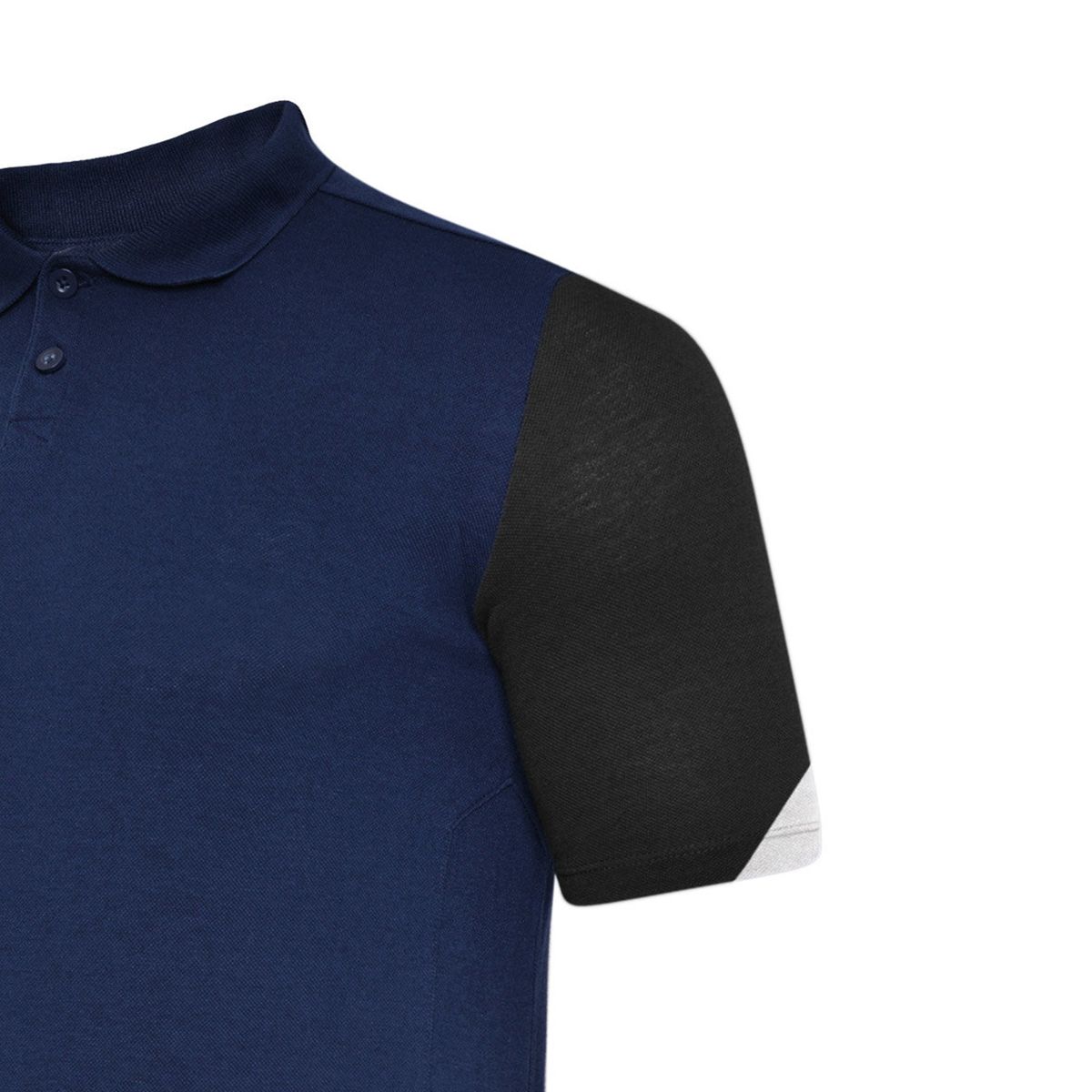 Performance Polo-Shirt mit Kontrastärmeln