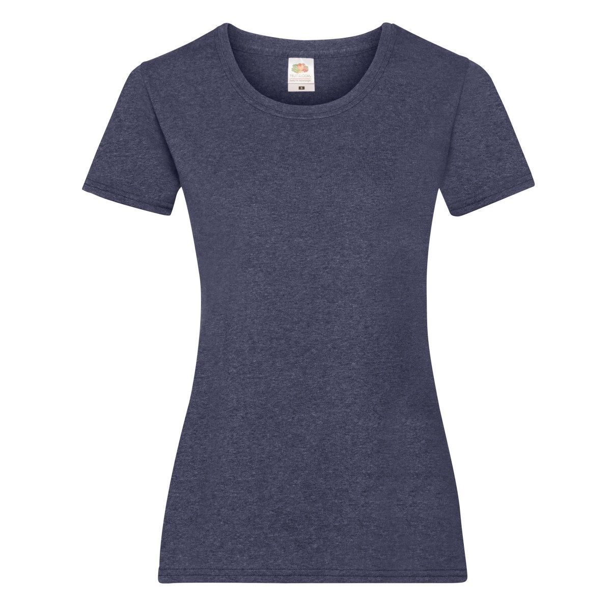 Damen Kurzarm Figurbetontes T-Shirt