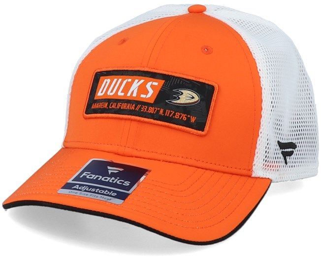 Anaheim Ducks Orange und Weiße Kappe