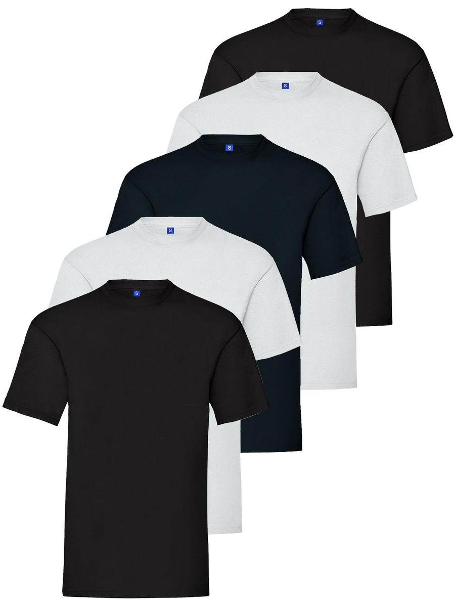 Herren T-Shirt Pack mit Rundhalsausschnitt