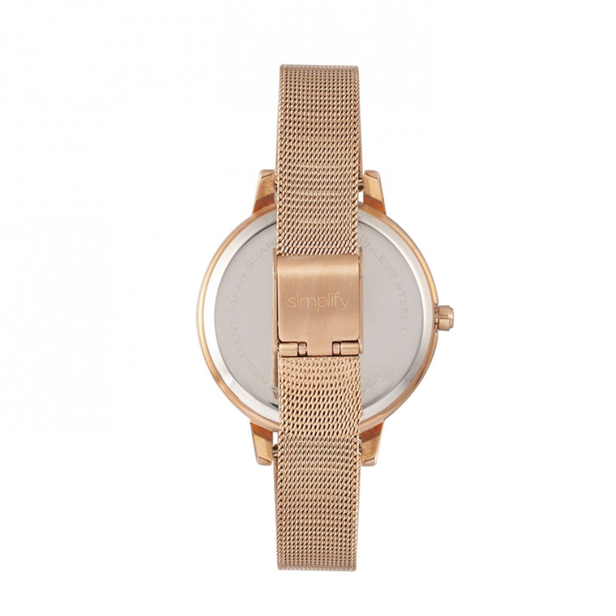 Minimalistische Mesh-Armband Analoguhr