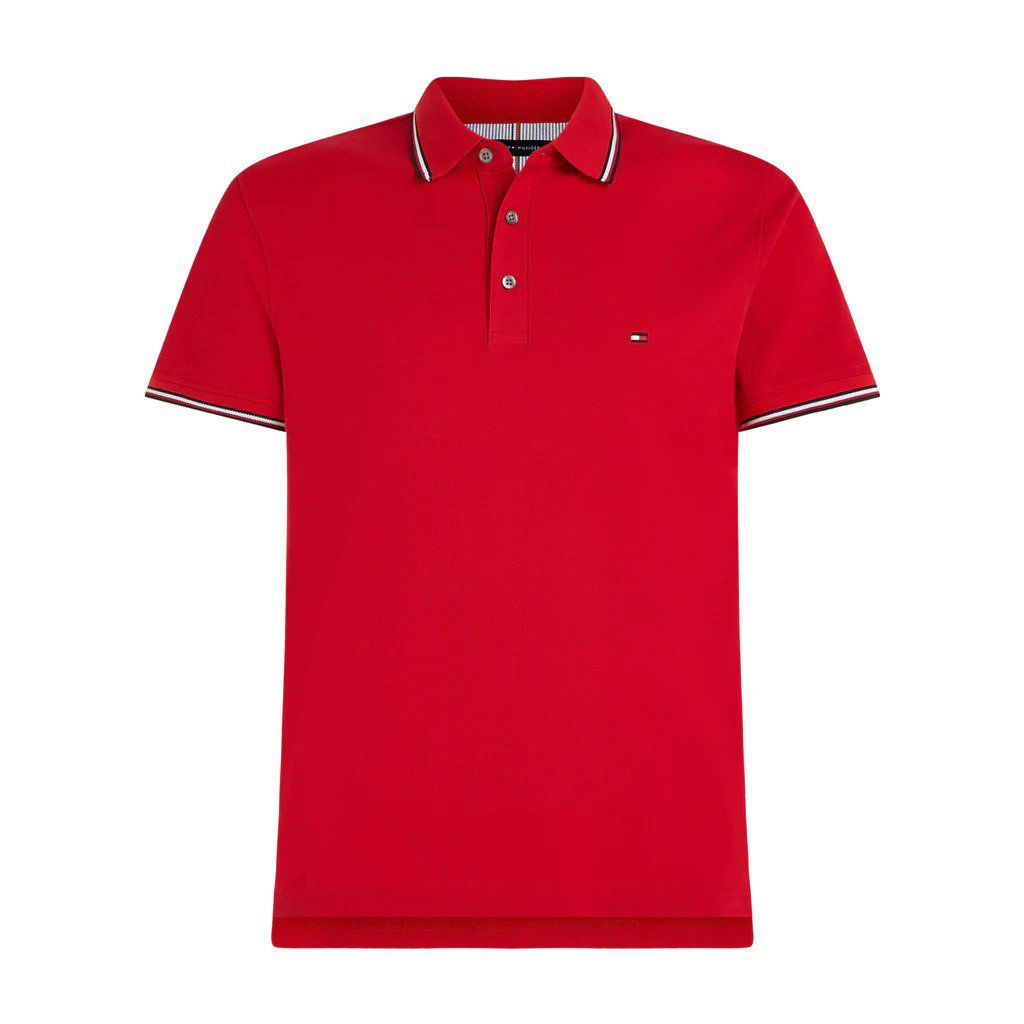 RWB Slim Fit Poloshirt mit Streifen