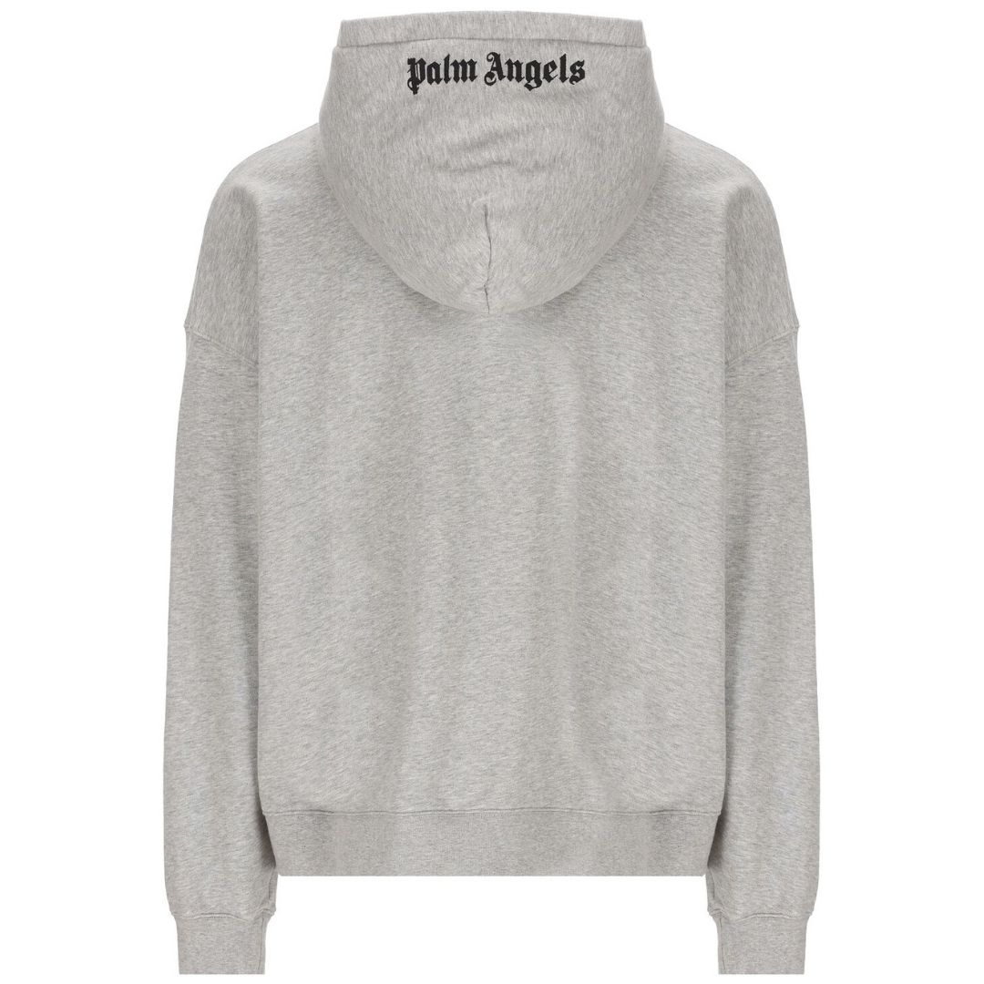 Oversize-Hoodie mit Gothic-Logo