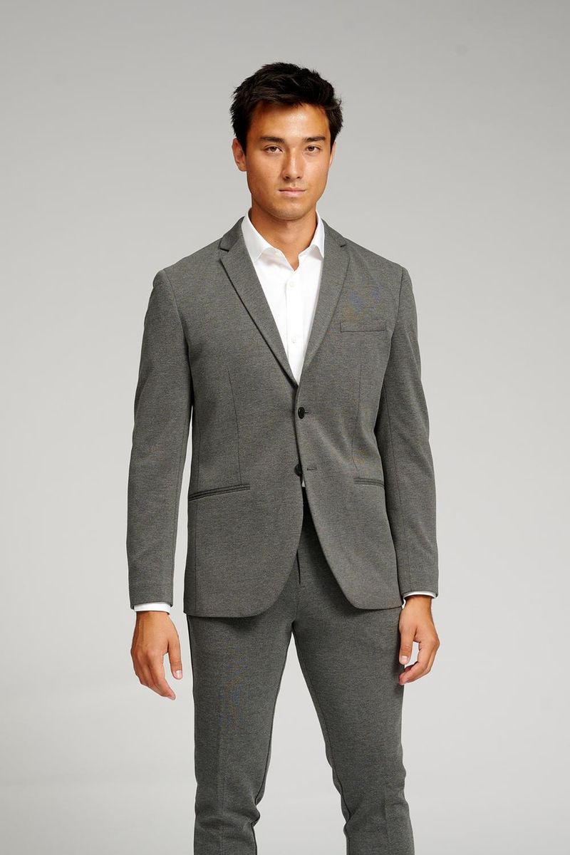 Herren Performance Blazer Dunkelgrau