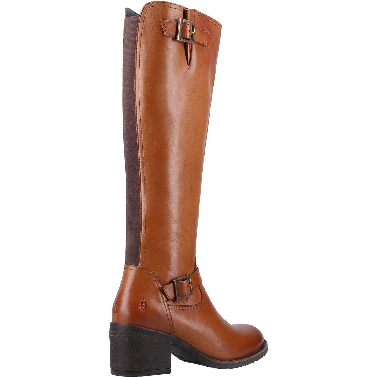 Klassische Lederstiefel mit Schnallen-Details