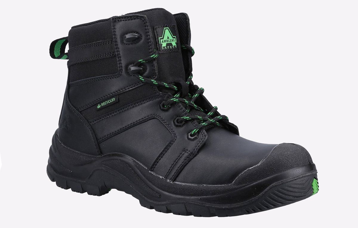 Nachhaltiges Sicherheits-Schuhwerk aus Recycling-Leder